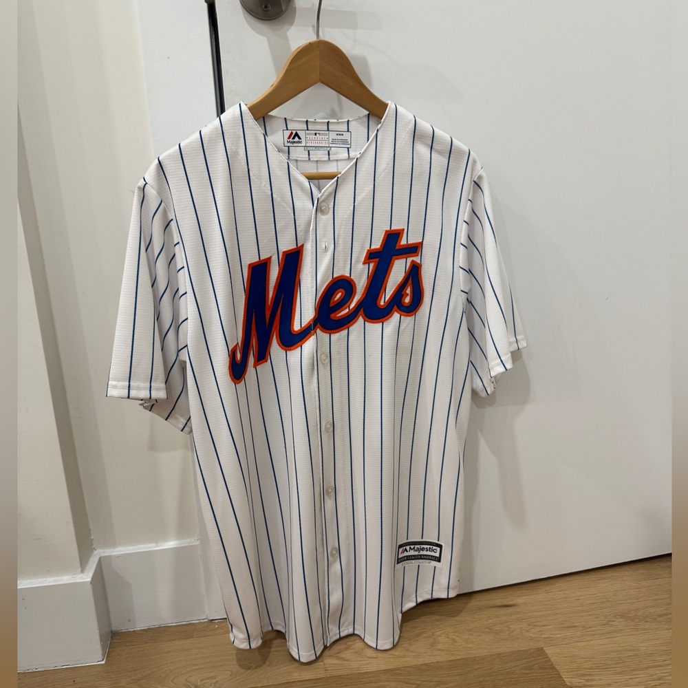 Majestic New York Mets Jersey Sz Medium
